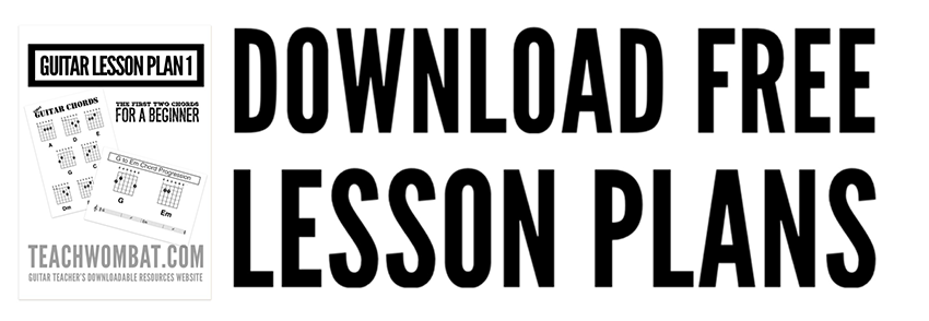 a method telling teachers how to teach guitar
