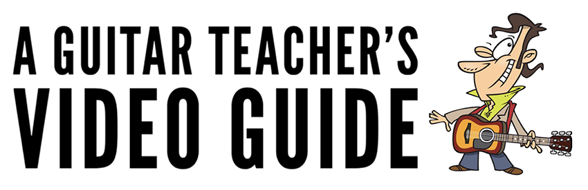  video about teaching a child to play guitar 