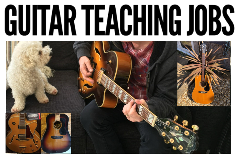 types of guitar teaching job