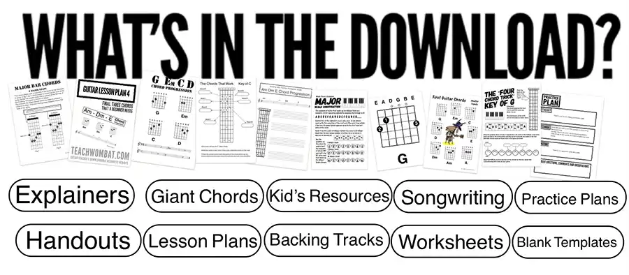 How to teach guitar