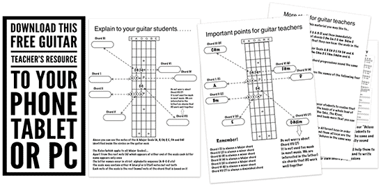 guitar music theory teacher's download